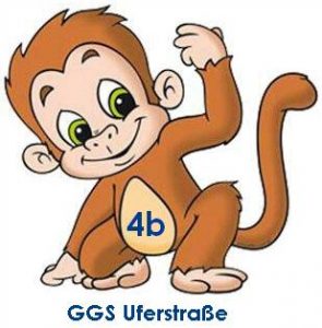 Logo der Affenklasse GGS-Uferstraße